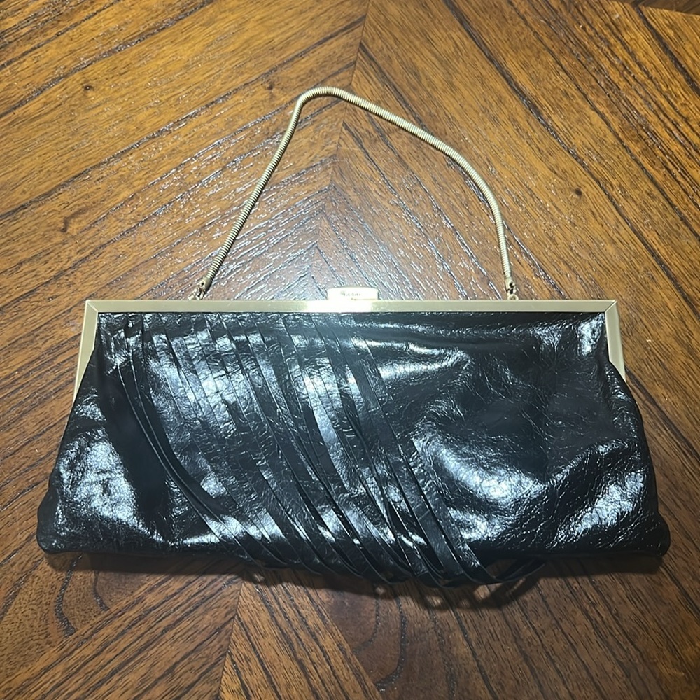 HOBO leather clutch like new - Picture 2 of 9